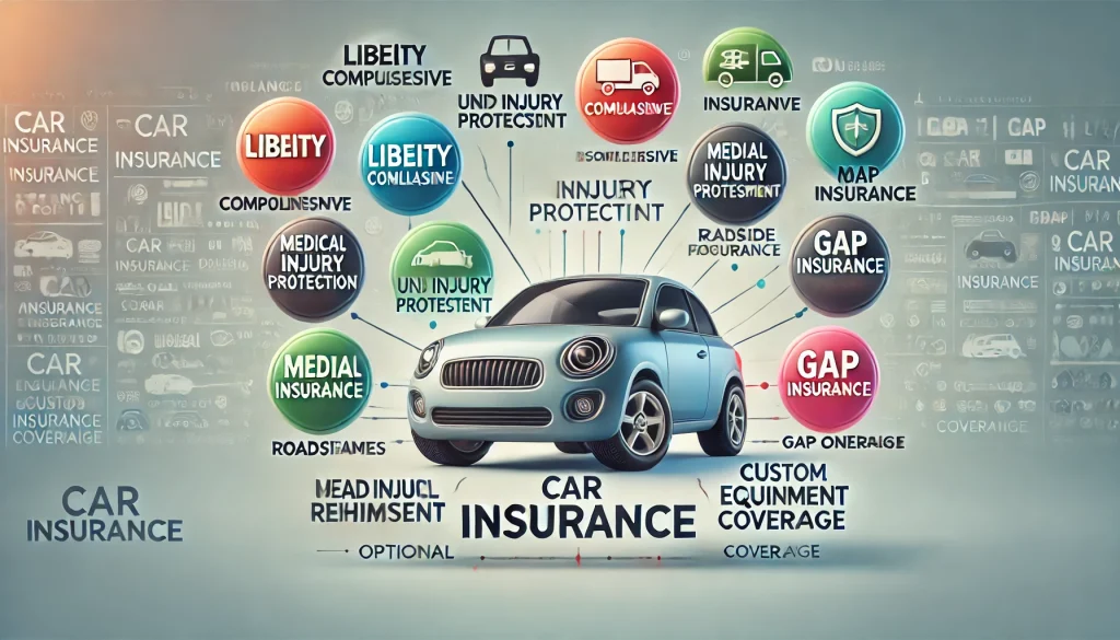 types of car insurance coverage protection