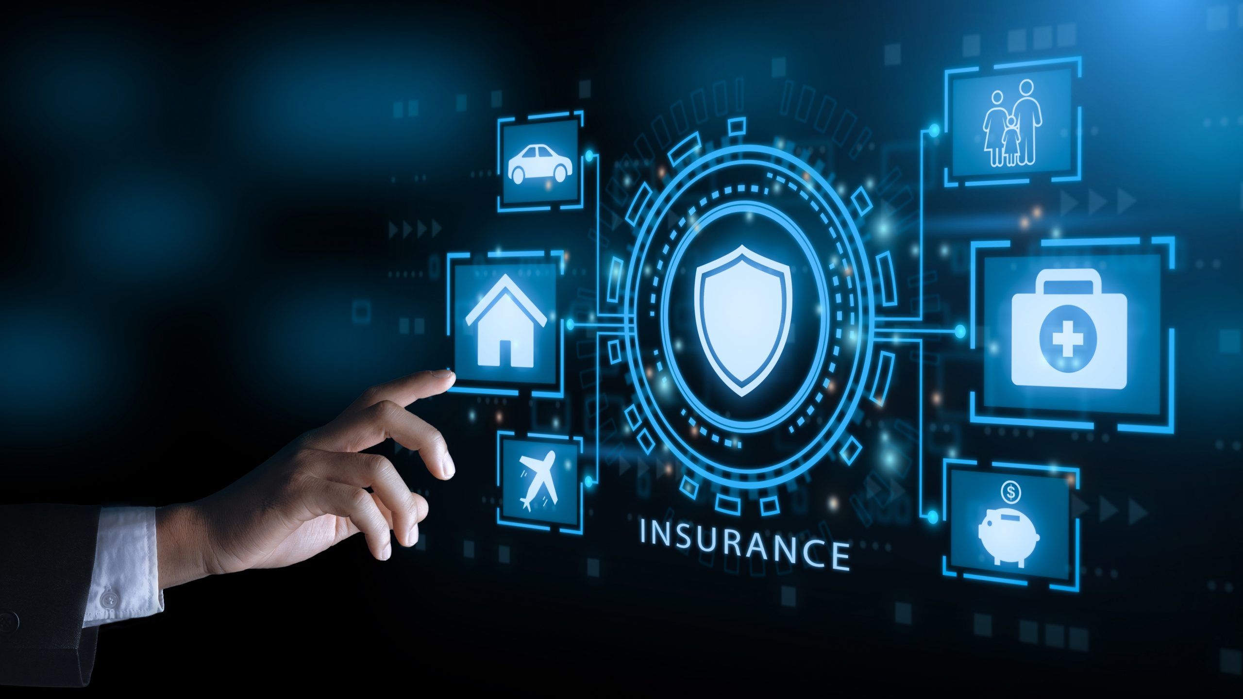 Insurance adjuster assessing car accident damage